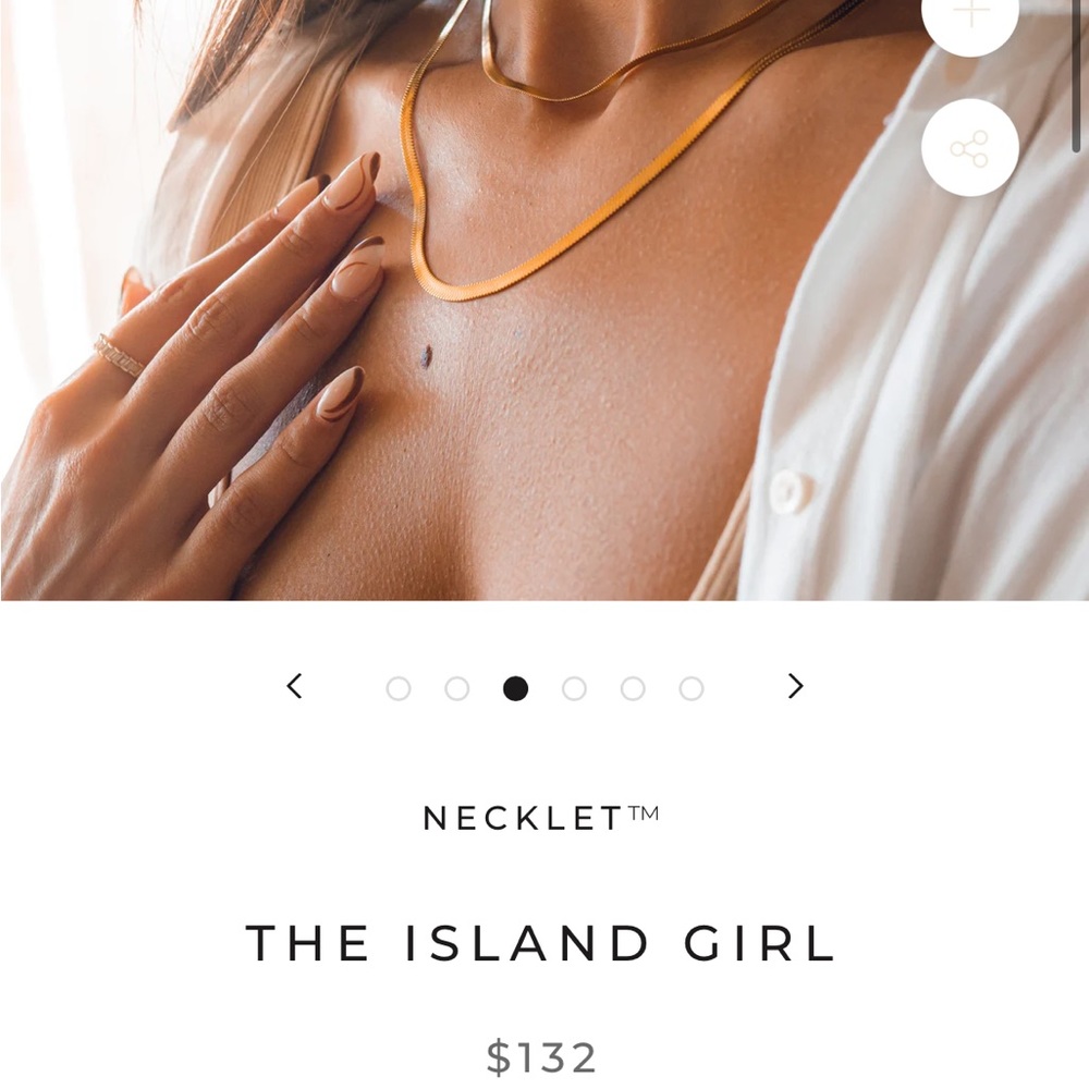Necklet Gold Stack Necklaces